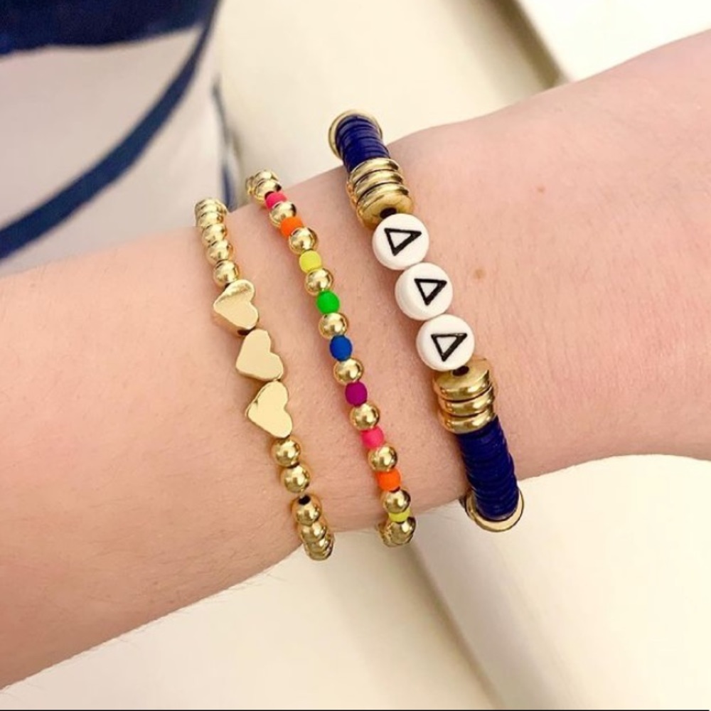 HANDMADE & CUSTOM Sorority Bracelets